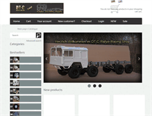 Tablet Screenshot of dt-c-rallye-racing-shop.de